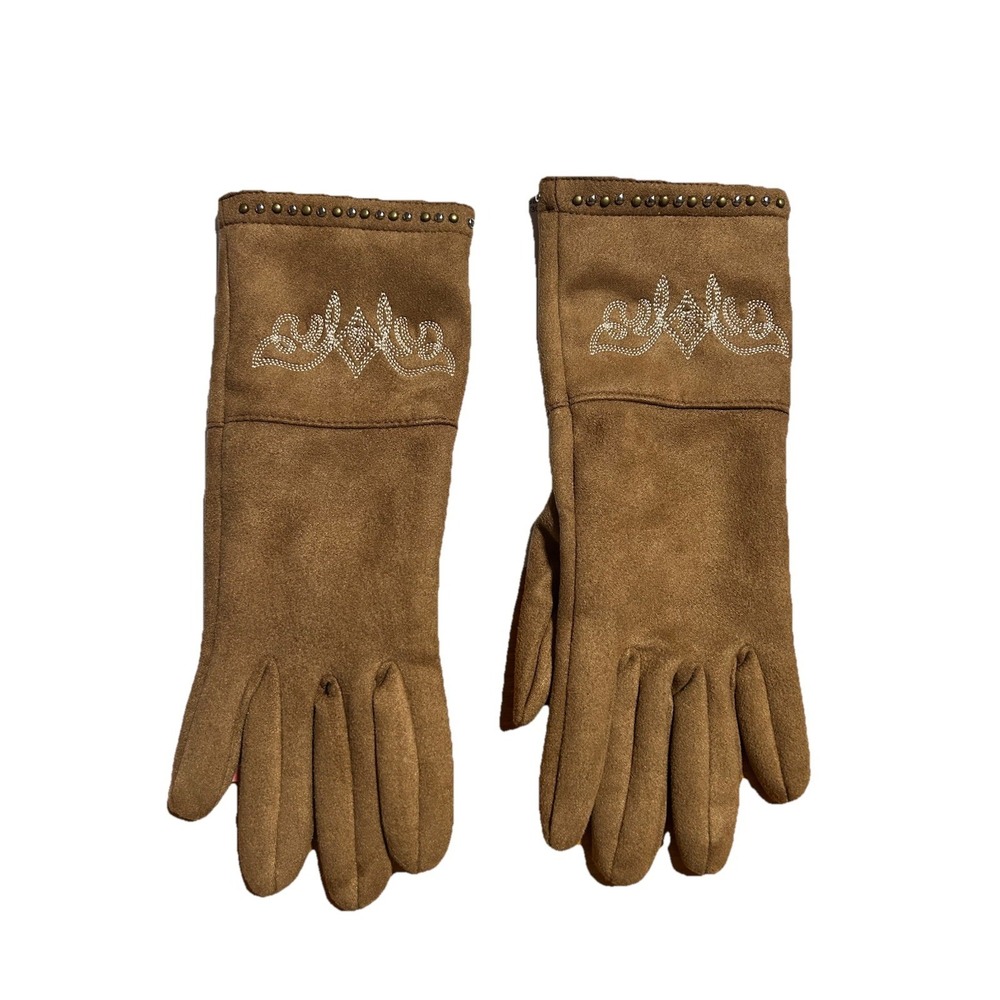 Idyll Wind Miranda Lambert Boot Stitched Gloves Pecan Color!